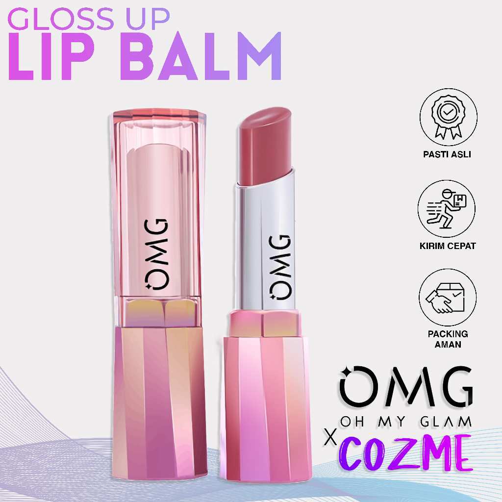 OMG Oh My Glam Gloss Up Tinted Lip Balm