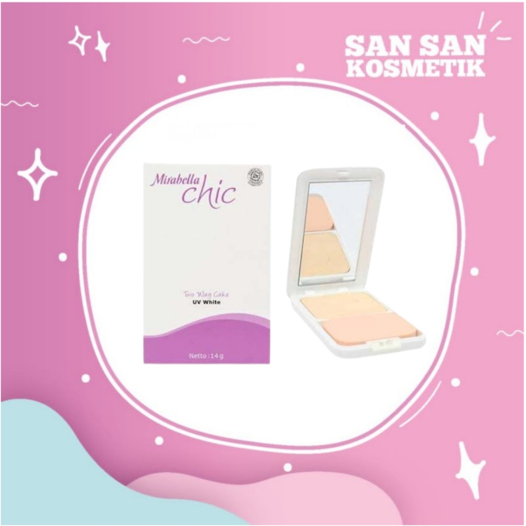 Mirabella Chic Two Way Cake UV White