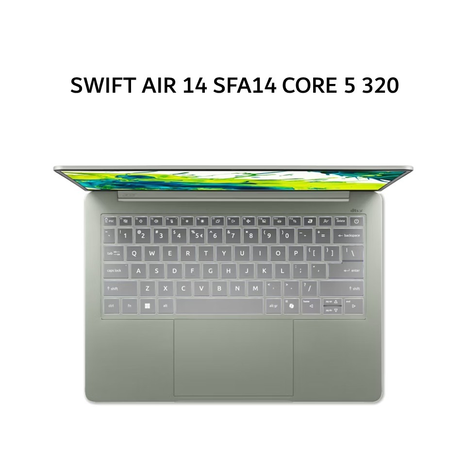 LAPTOP ACER SWIFT AIR 14 SFA14 CORE 5 320 RAM 12GB SSD 512GB W11+OHS+M365B LAYAR 14.0WUXGA 120HZ 2Y+ADP