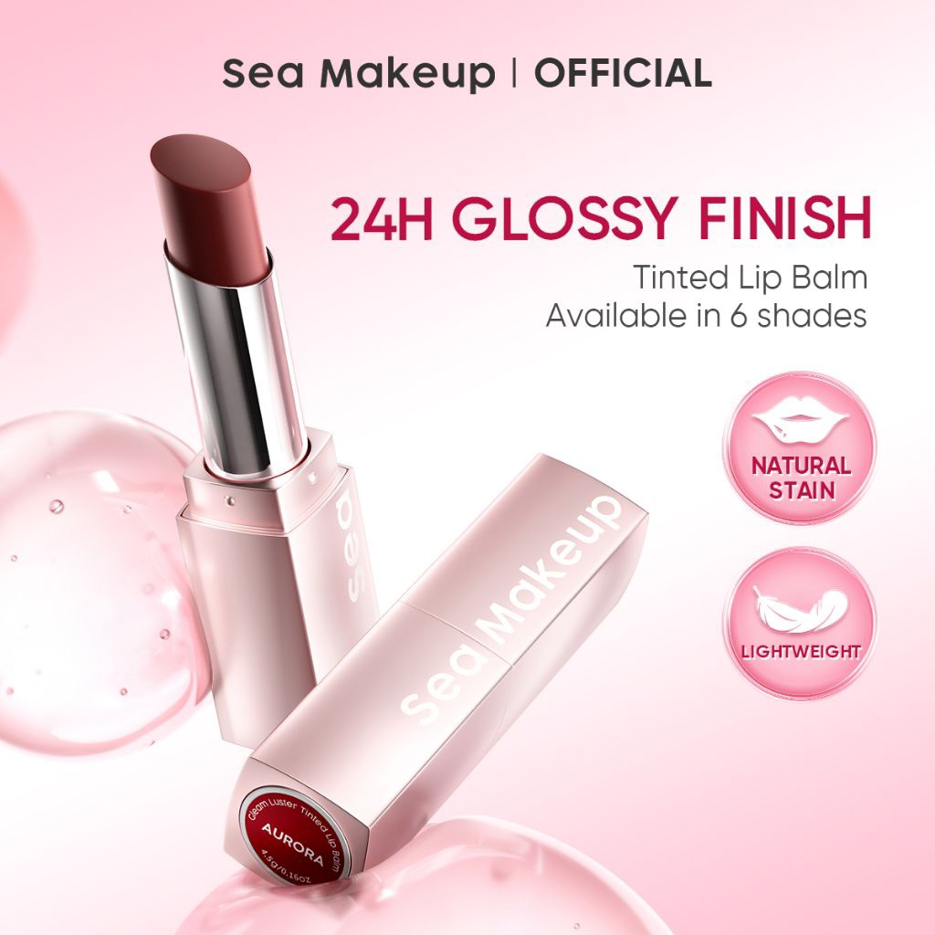 Sea Makeup Gleam Cluster Tinted Lip Balm 4.5gr