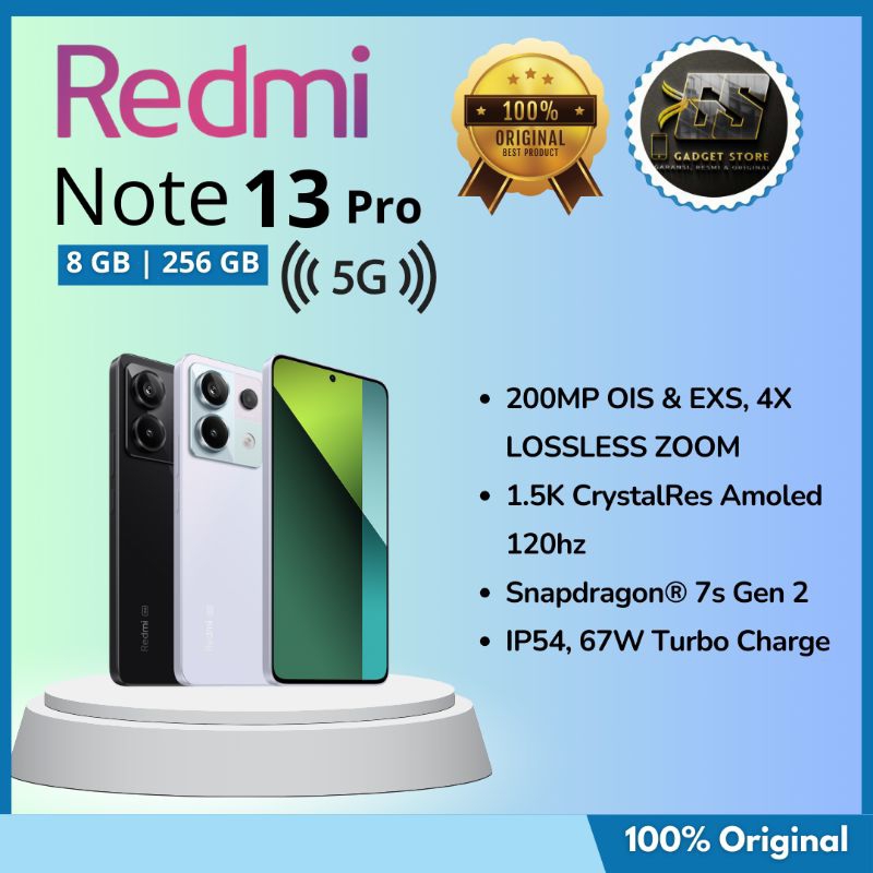 REDMI NOTE 13 PRO 5G [8GB|256GB]