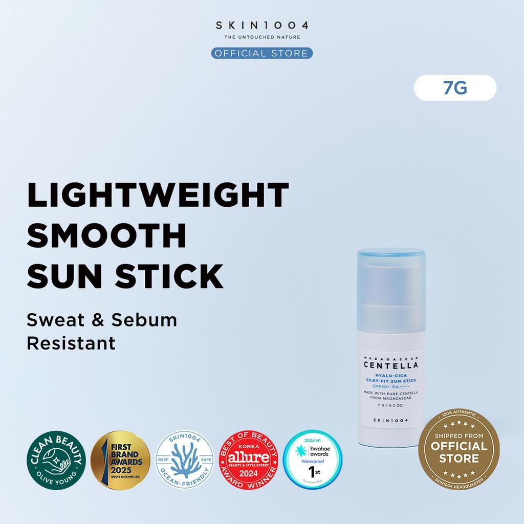 SKIN1004 Madagascar Centella Hyalu-Cica Silky-Fit Sun Stick 7g