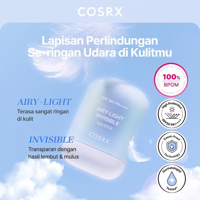 DISKON! COSRX Airy-Light Invisible Sun Stick