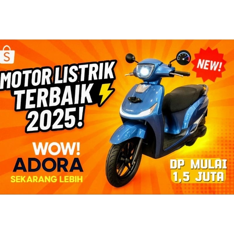 Jual ADORA Motor Listrik | Shopee Indonesia