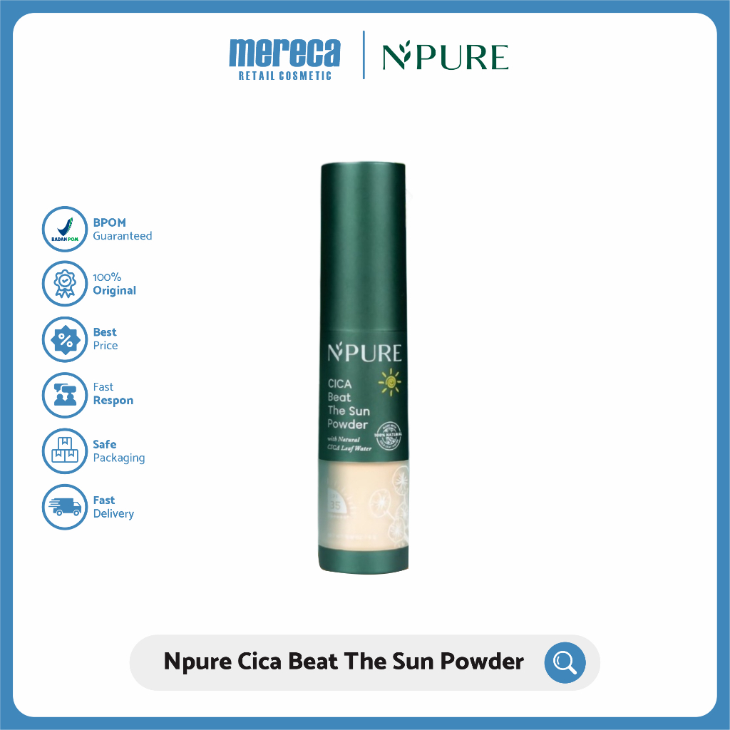 Npure Sunscreen Powder Cica / Cica Beat the Sun Powder