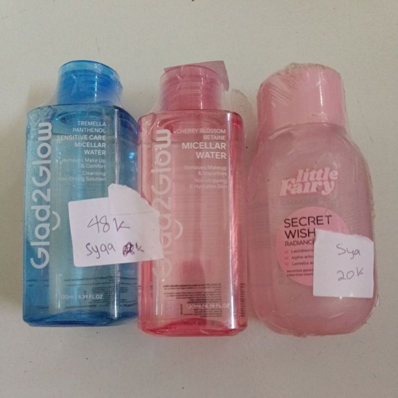 glad2glow micellar water