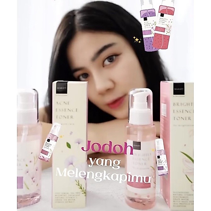 scarlett essence toner scarlet brightly acne whitening glowtening coffee kopi serum lotion scrub