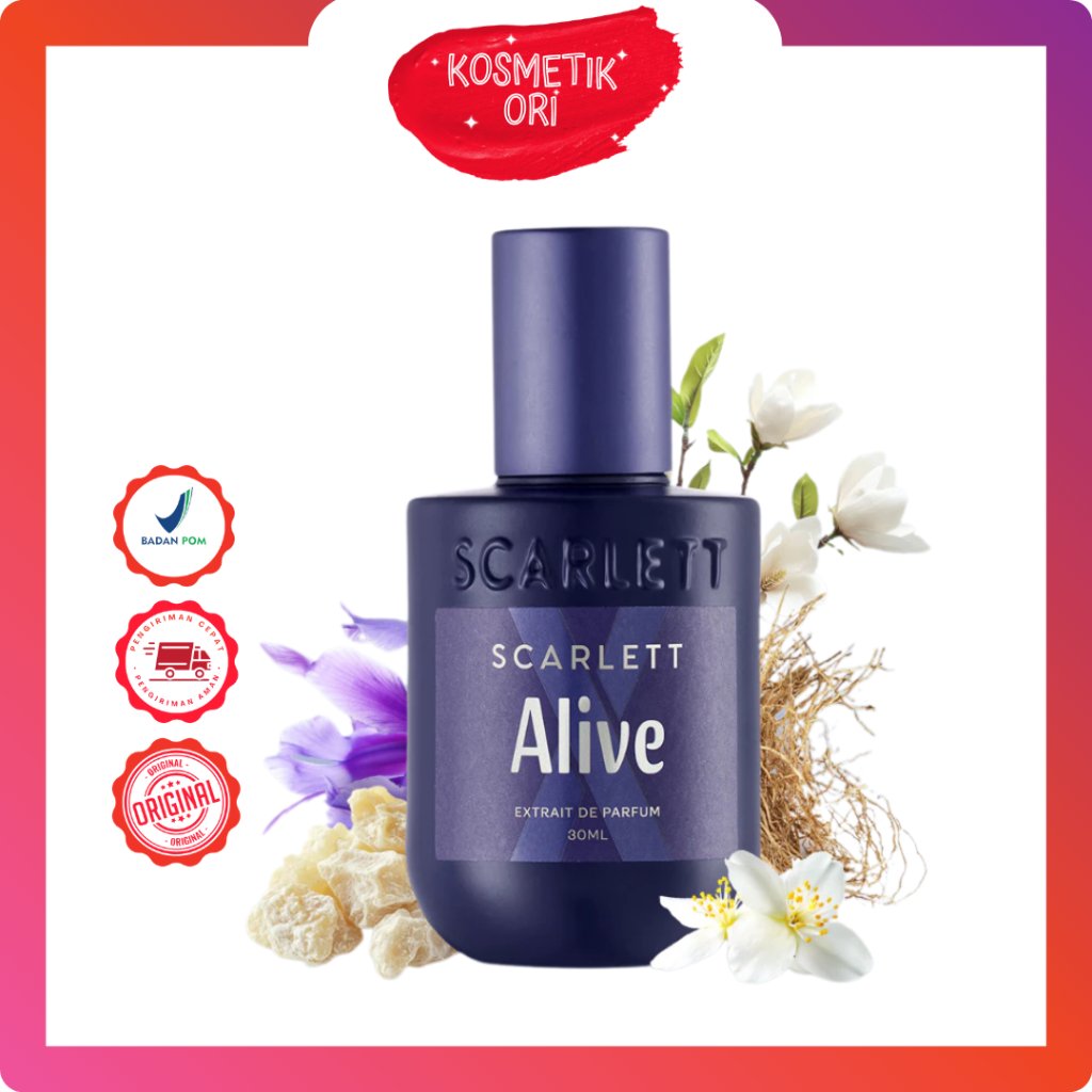 SCARLETT X Series - Alive Extrait De Parfum 30ml -Unisex