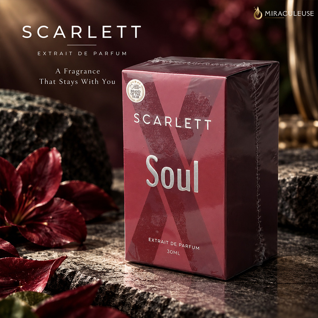 Scarlett Soul Extrait De Parfum 30ml Parfum Floral Oriental Long Lasting Fragrance
