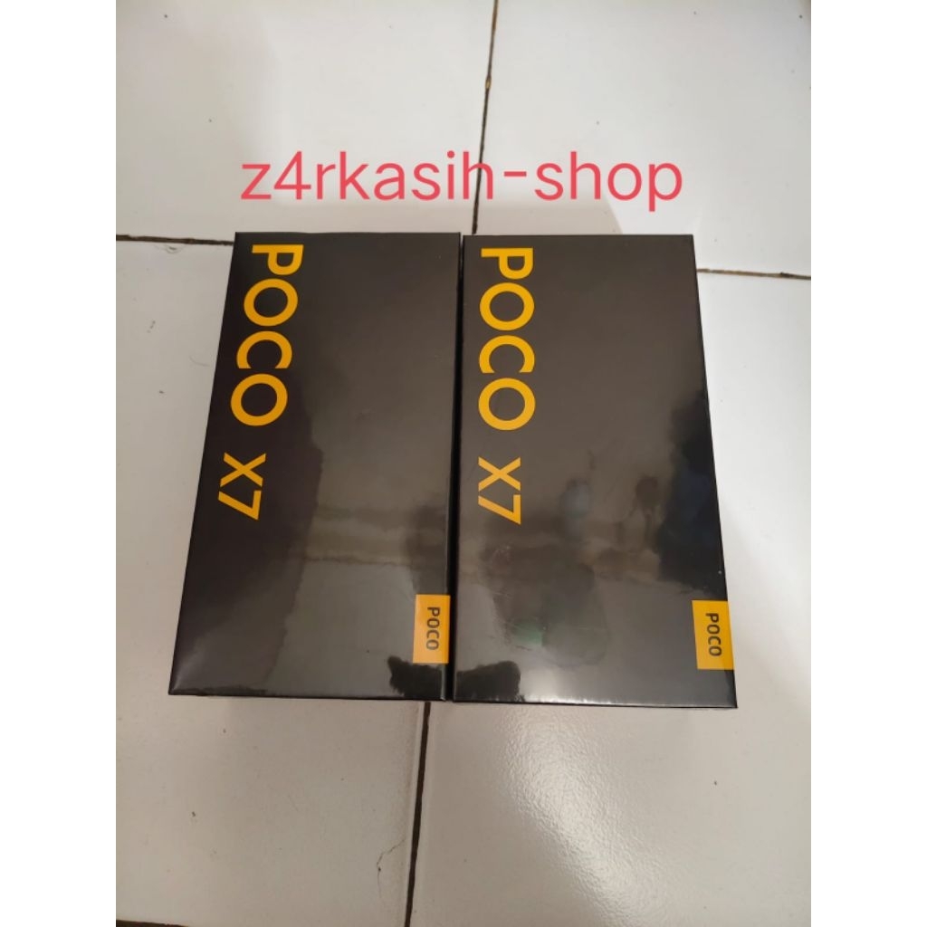 Poco X7 5G 8gb+256gb new garansi resmi