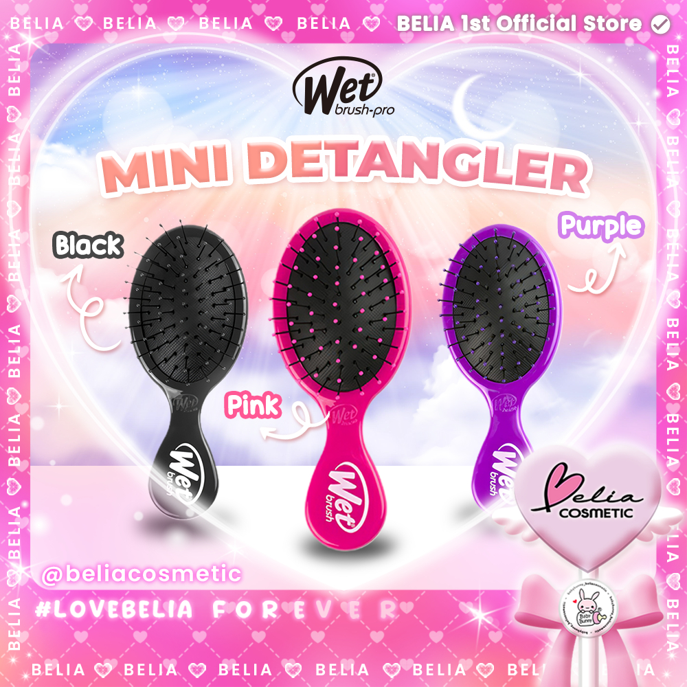 [ BELIA ] WET BRUSH Mini Detangler | Sisir rambut | Hair Brush