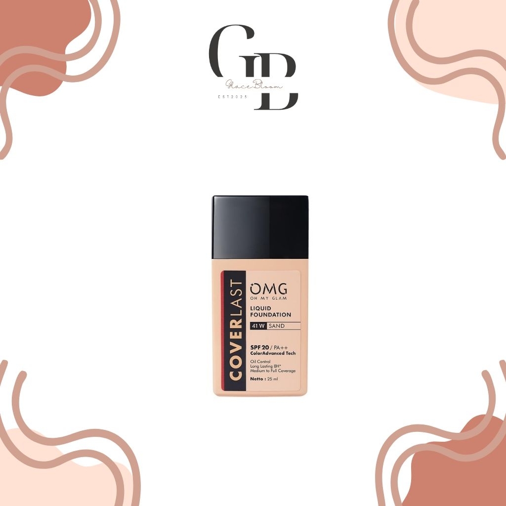 OMG Oh My Glam Coverlast Liquid Foundation