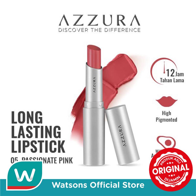 Azzura Longlasting Lipstick 05 Passionate Pink 3g