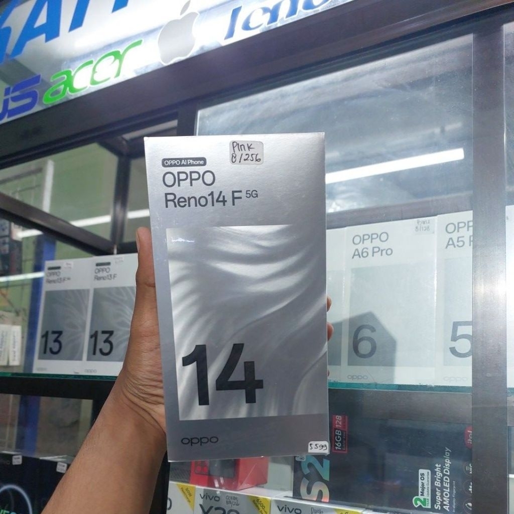 oppo reno 14f 5G 8/256 BNIB