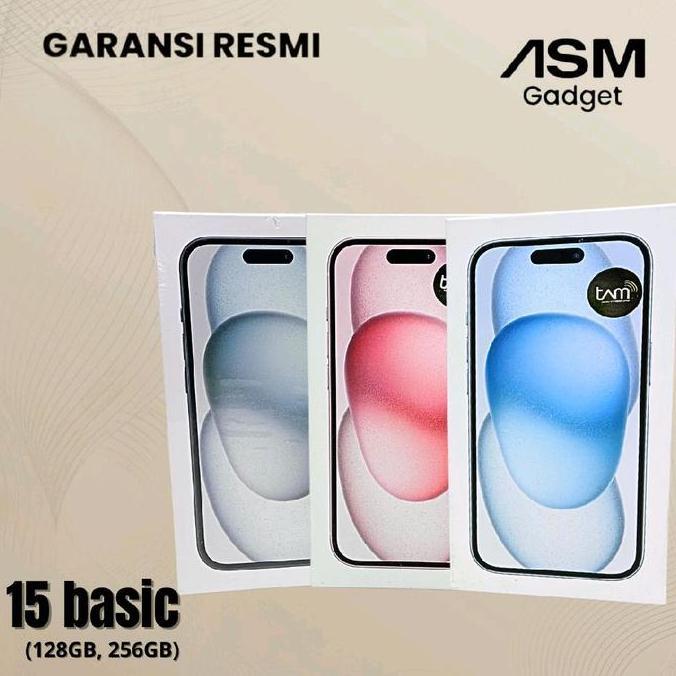 (ASM X SEFRICO) - iPhone 15 128 & 256gb Garansi Resmi TAM/GDN 1Th