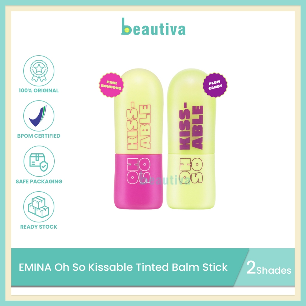 Emina Oh So Kissable Tinted Balm Stick