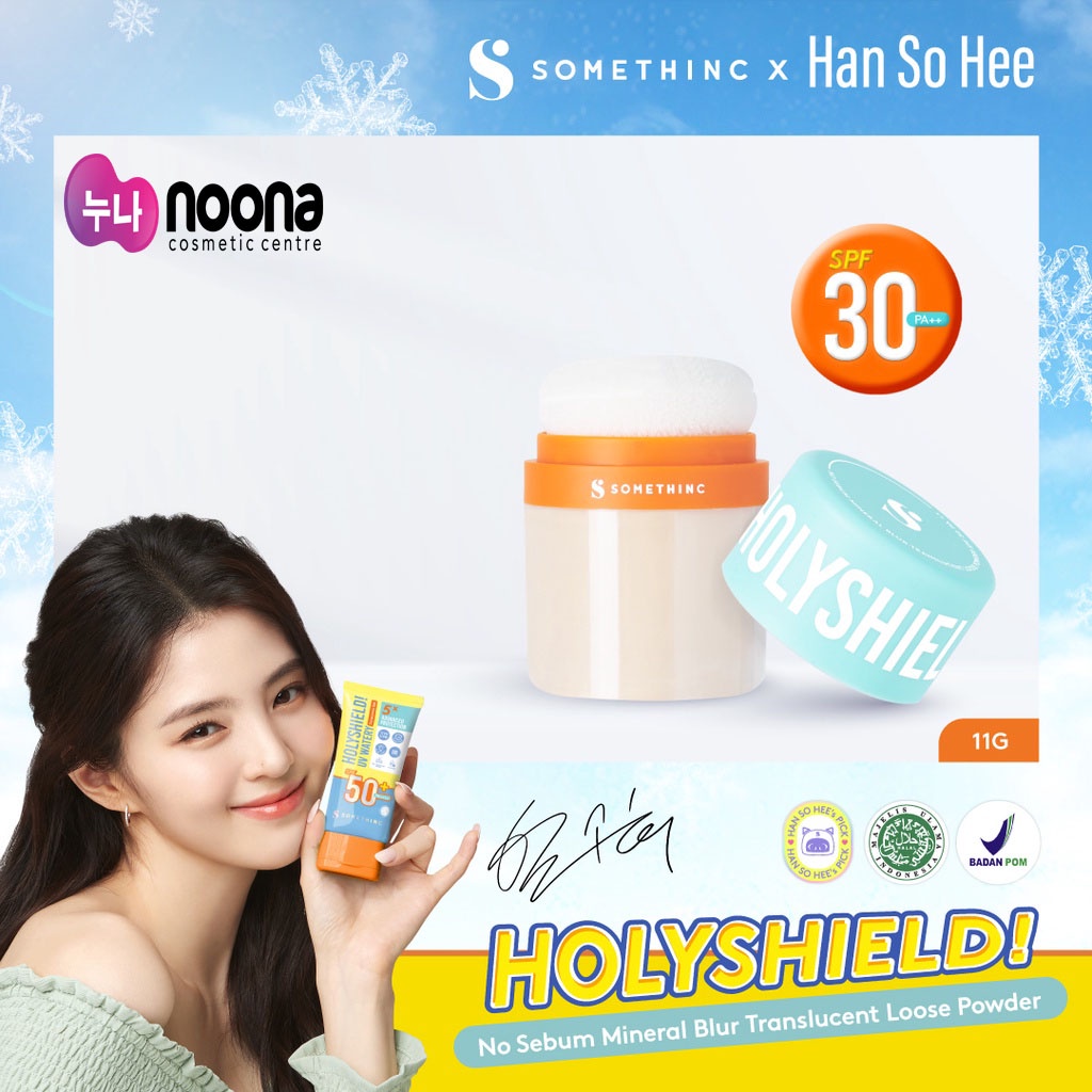 SOMETHINC NO SEBUM MINERAL BLUR TRANSLUCENT LOOSE POWDER SPF 30 PA++