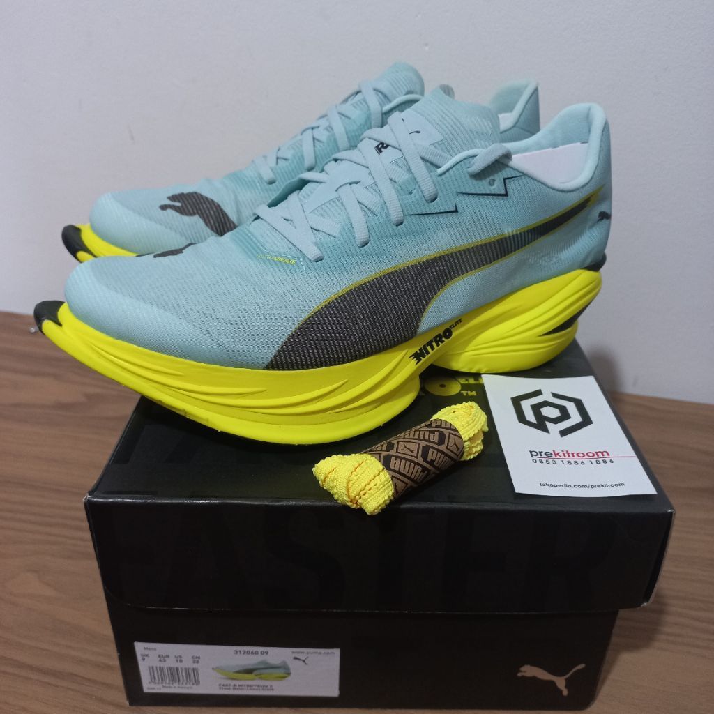 Jual Puma FAST-R NITRO Elite 3 Men's Running Shoes Original BNIB. Carbon Plate | Shopee Indonesia