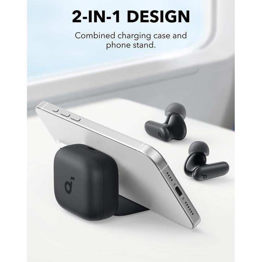 Soundcore Anker R50i NC Earbuds Adaptive Noise Canceling Headset Earphone Bluetooth 5.4 TWS Low Latency for Game Long Battery 4 Mics IP54 - A3959