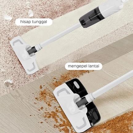 HAN RIVER Vacuum Cleaner Portable Hisap Dan Mengepel Penyedot Debu Putih/Hijau penyedot debu