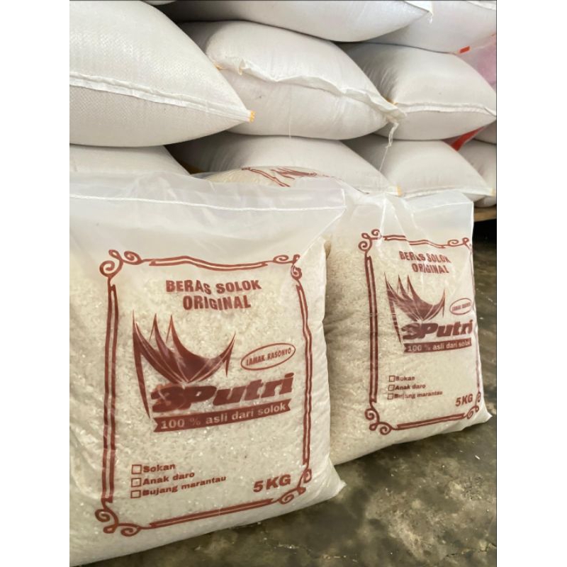Jual Beras Solok SOKAN (5KG) Asli dari Solok | Shopee Indonesia