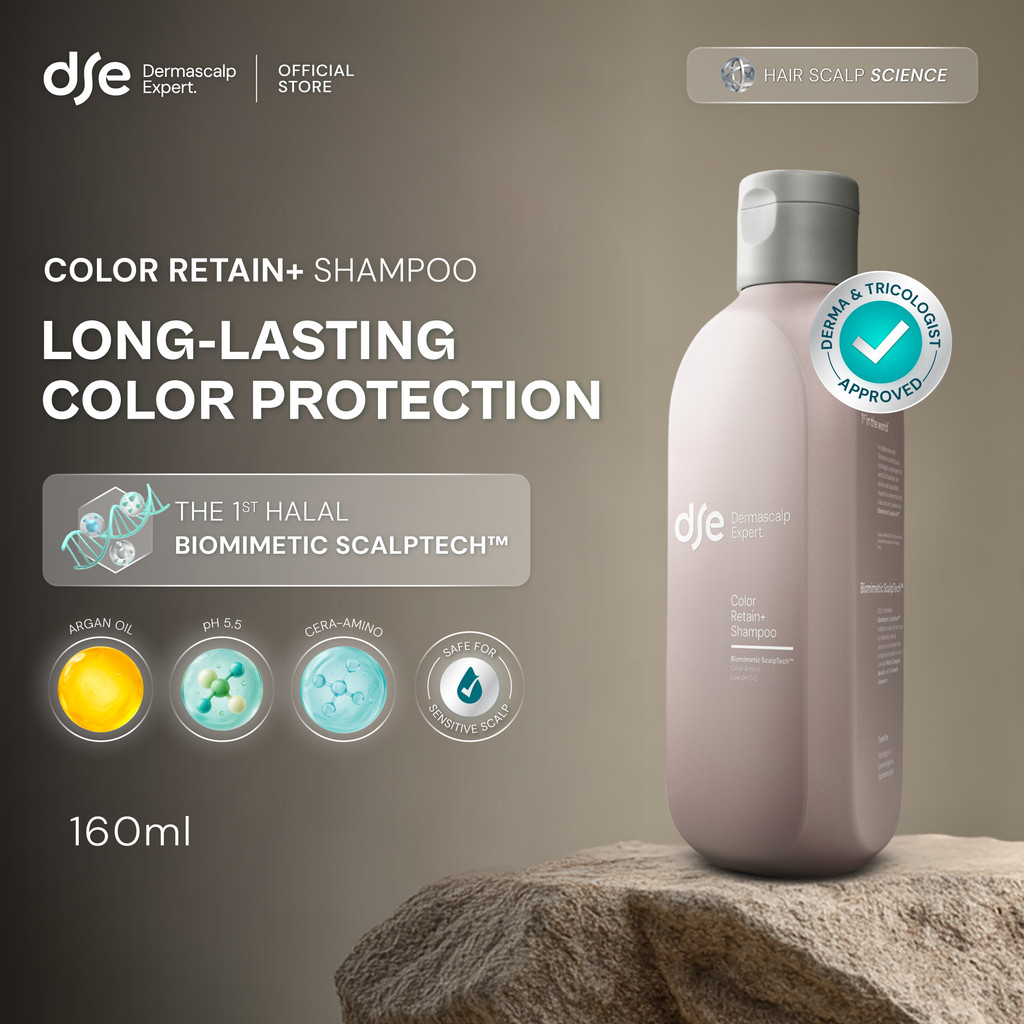 [Gift Not For Sale] DSE Dermascalp Expert Color Retain+ Shampoo 160 ml