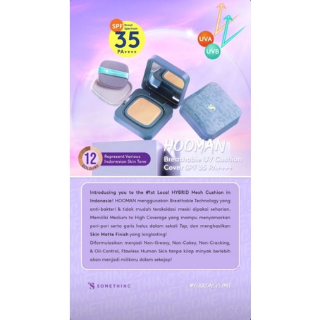 Somethinc Hooman Breathable UV Cushion