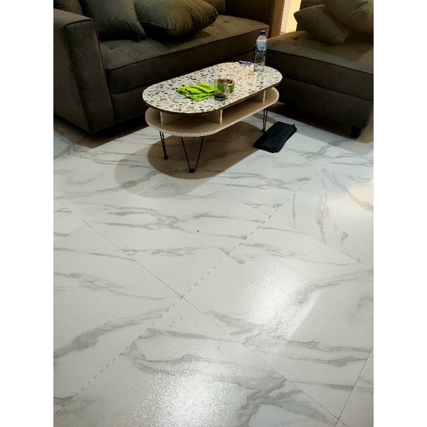 Jual sticker vinyl marble /marble Sticker /sticker Lantai /Ukuran 60 cm x 60 cm | Shopee Indonesia