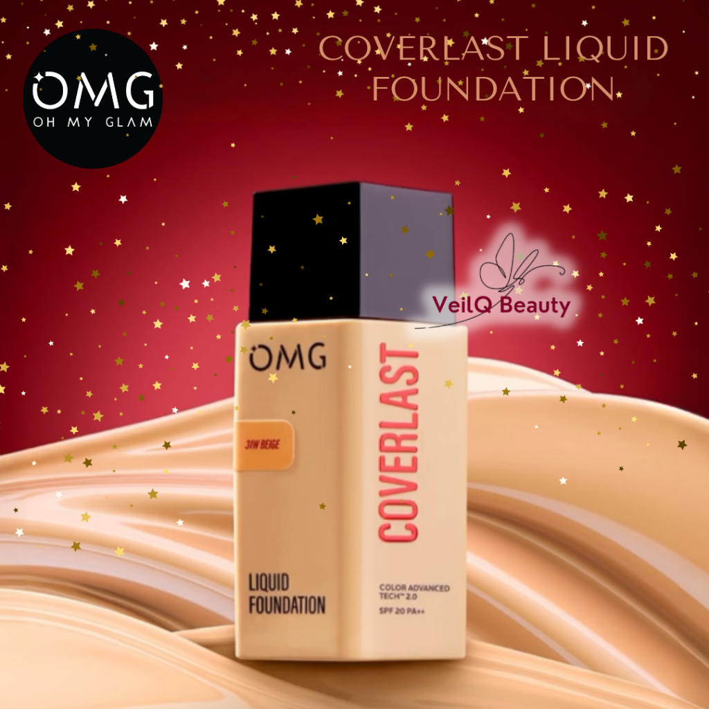 OMG Oh My Glam Coverlast Liquid Foundation