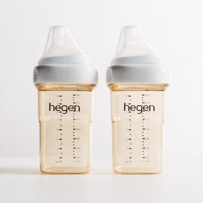 Mudah Hegen Botol Susu Pcto Ppsu Feeding Bottle 240Ml 8Oz Pack Isi 2 Terlaris
