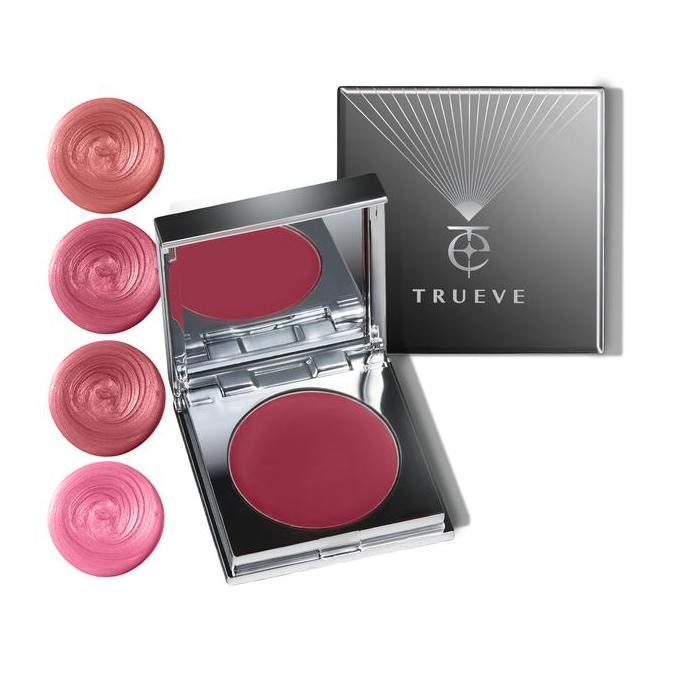 Ace- Trueve Rosy Melted Cream Blush - Cream To Powder Blush Merona Lembab Mudah Di Blend Velvet Finish