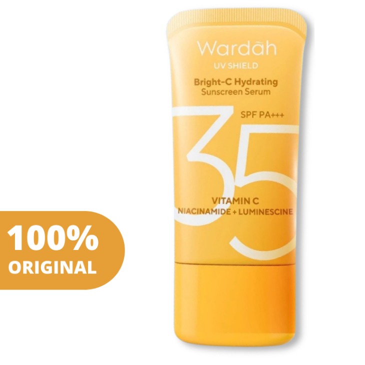 Wardah UV Shield Bright-C Hydrating Sunscreen Serum SPF 35 PA+++