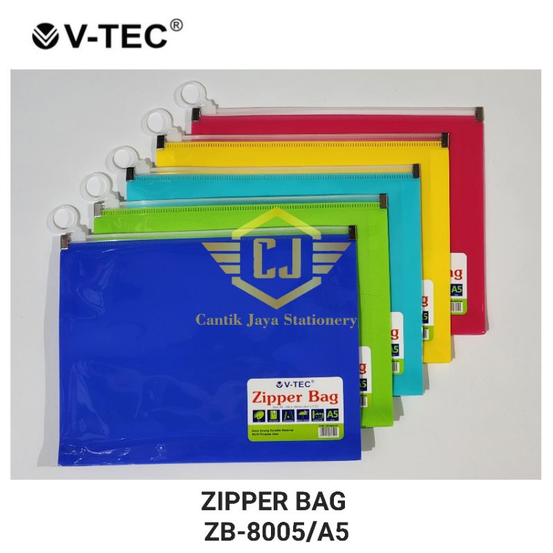 Jual Tas Document Bag V-TEC ZB-8005/A5 Zipper Bag | Shopee Indonesia