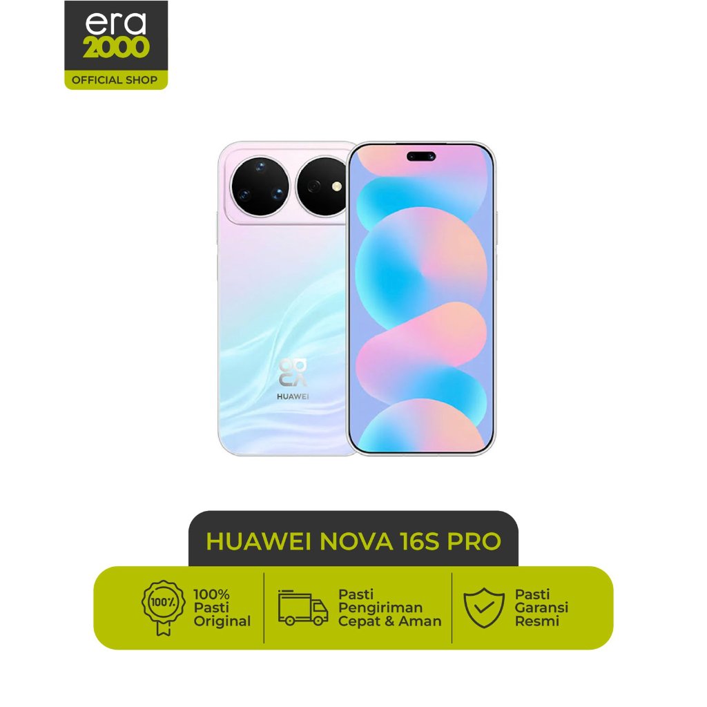 Jual Huawei Nova 16s Pro [12/256] Garansi Resmi | Shopee Indonesia
