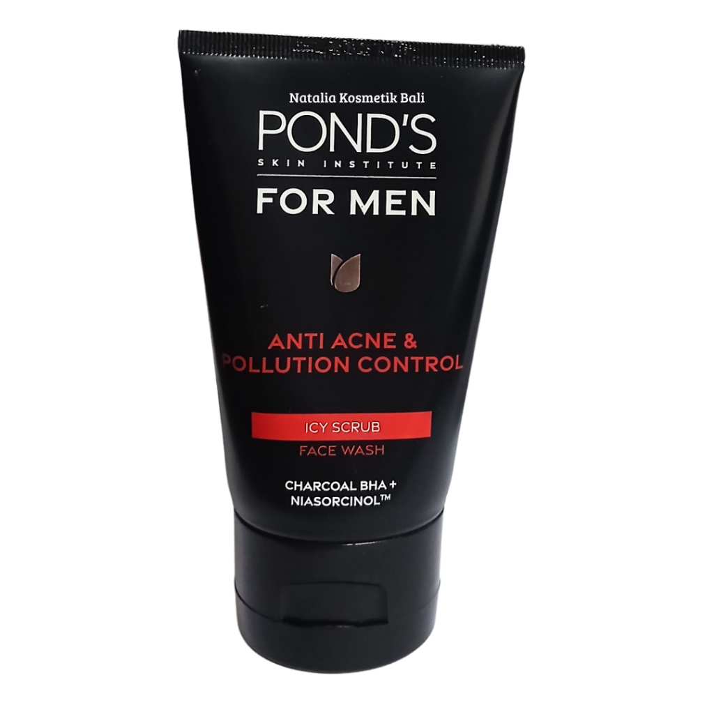 NKB - Pond's For Men Anti Acne & Pollution Control Icy Scrub - Face wash 100g