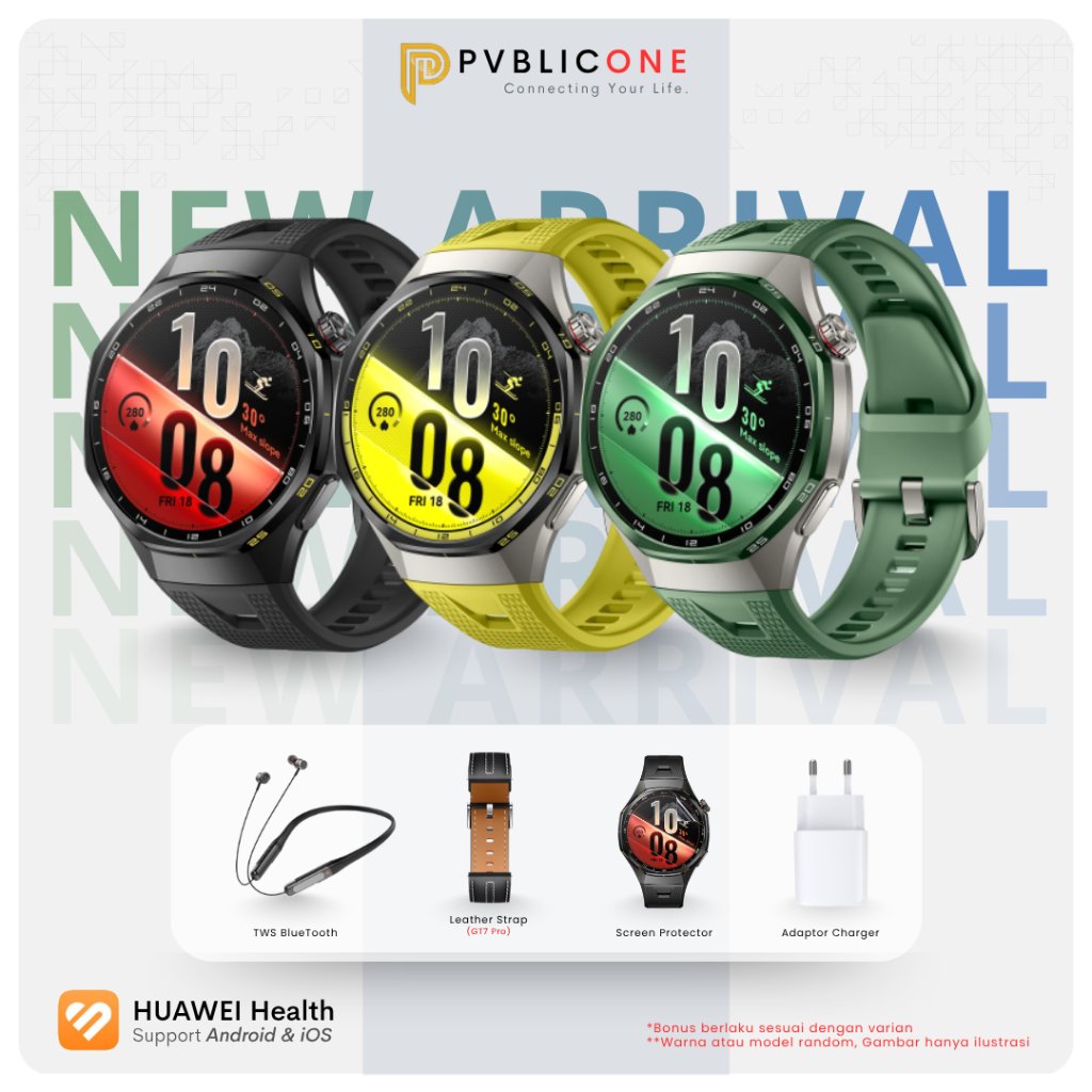 Jual HUAWEI WATCH GT 7 Pro Baterai Hingga 21 Hari 5ATM IP69 AMOLED 3000 Nits GPS NFC Bluetooth 6.0 Original Resmi | Shopee Indonesia
