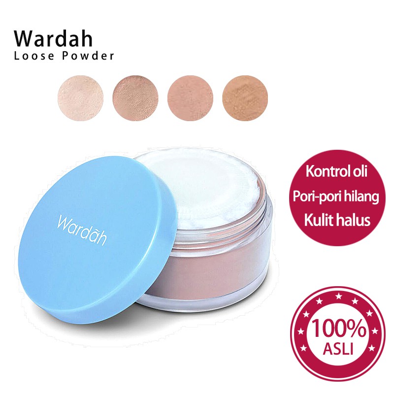 Wardah Lightening Loose Powder Bedak tabur-20g