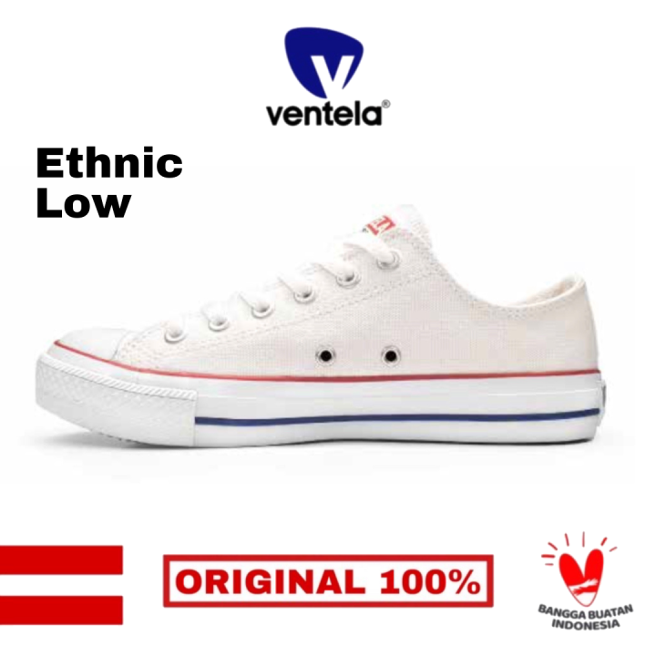 Ventela Ethnic Low White [OFFICIAL] | Lazada Indonesia