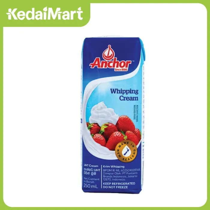 Anchor Whipping Cream 250 ml | Lazada Indonesia