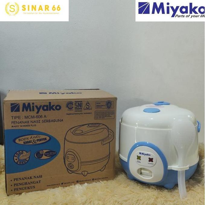 MIYAKO MINI MAGIC COM RICE COOKER 0.6L 0.6 L MCM-606A MCM 606 A