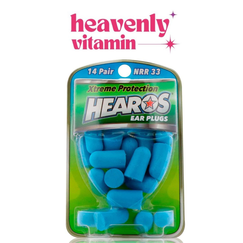 Hearos Ear Plugs Xtreme Protection NRR 33 - 14 Pasang Ori!!