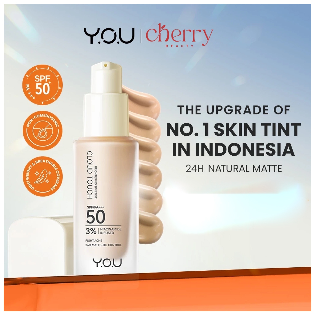 CHERRY BEAUTY | YOU Cloud Touch 3% Niacinamide Brightening Skin Tint