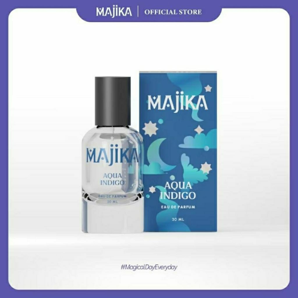 AQUA INDIGO Majika Edp 30ml | Parfum Unisex Anak Muda Masa Kini