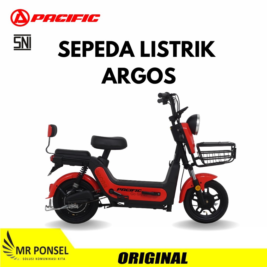 Jual Sepeda Listrik Exotic ARGOS By Pacific garansi | Shopee Indonesia