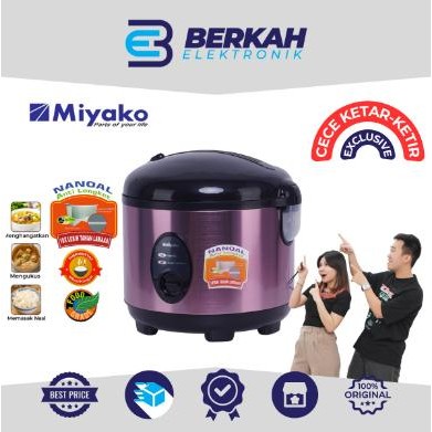 [COD] [ GEBYAR EVENT CECE KETAR KETIR ] RICE COOKER / MAGIC COM MIYAKO MCM-508 SBC / MCM 508 SBC / MCM508 SBC (1,8 LITER) GARANSI RESMI - MCM 508 SBC